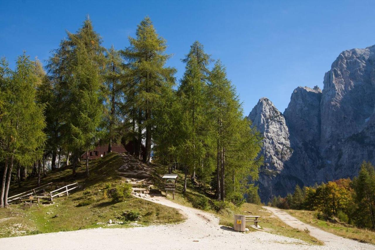Готель Erjavceva Mountain Hut At Vrsic Pass Кранська Гора Екстер'єр фото