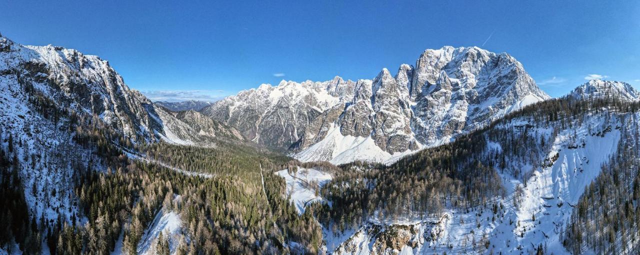 Готель Erjavceva Mountain Hut At Vrsic Pass Кранська Гора Екстер'єр фото